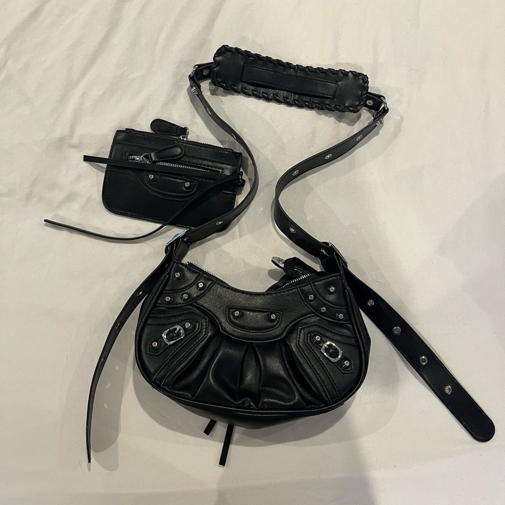 Black and Silver Purse